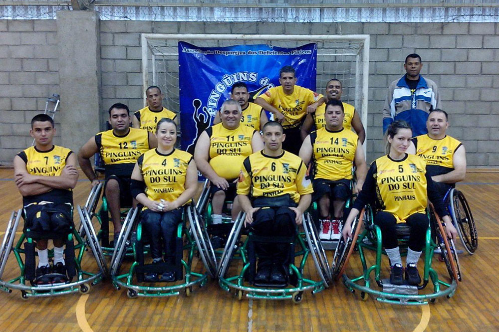 Pinguins do Sul disputa final do Campeonato Paranaense de Basquete sobre Rodas 1 pinhais012 Pinguins do Sul disputa final do Campeonato Paranaense de Basquete sobre Rodas