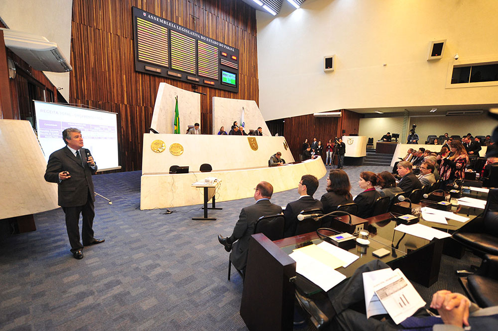 Secretário da Fazenda apresenta cumprimento das metas fiscais do Governo na Assembleia 2 alep011 Secretário da Fazenda apresenta cumprimento das metas fiscais do Governo na Assembleia