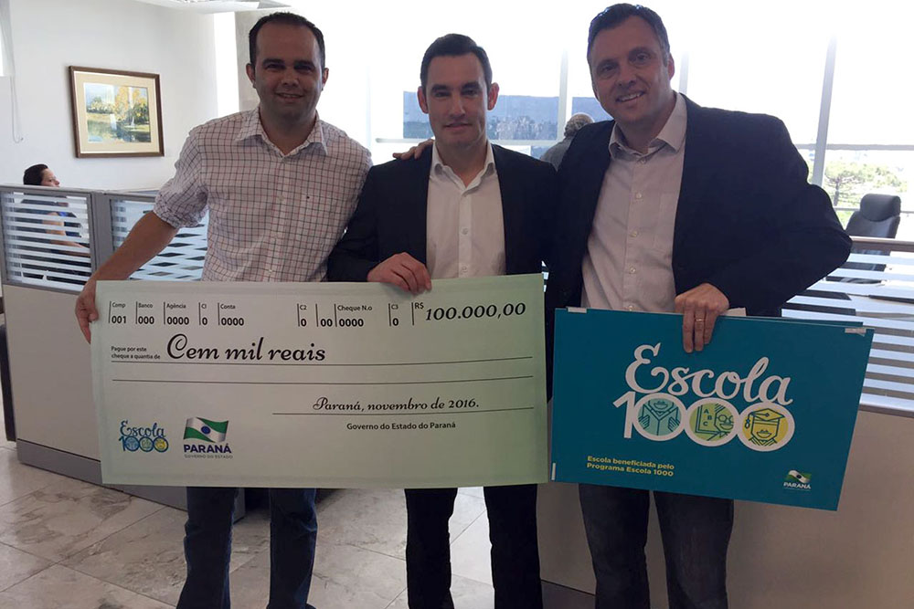 Sete escolas da cidade de Campo Largo receberam R$ 100 mil para reformas 3 Sete escolas da cidade de Campo Largo receberam R$ 100 mil para reformas