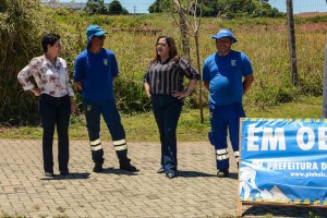 Rotatória próxima ao Bosque Municipal recebe intervenção da Prefeitura de Pinhais 2 pinhais09