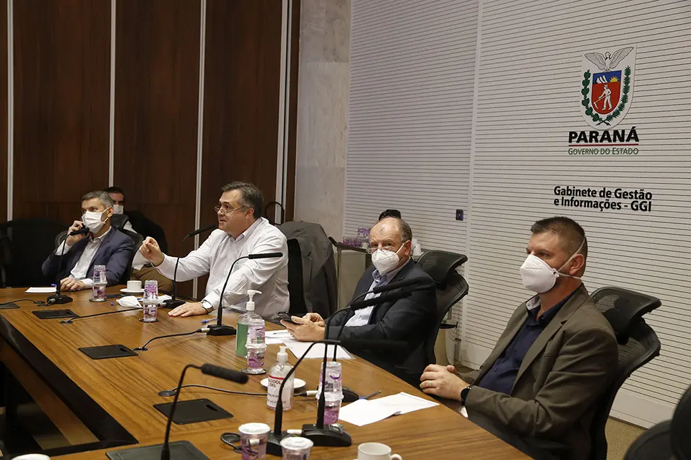 Cidades da Grande Curitiba terão ações unificadas contra Covid-19 1 governo014 Cidades da Grande Curitiba terão ações unificadas contra Covid-19
