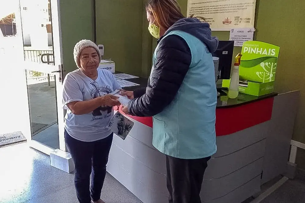 Armazém da Família de Pinhais adota medidas de segurança para atendimento 2 Prefeitura de Pinhais