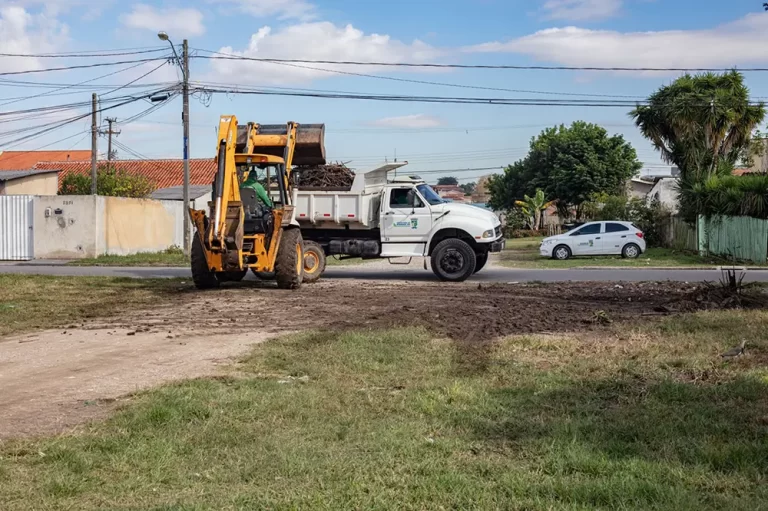 limpeza de áreas públicas