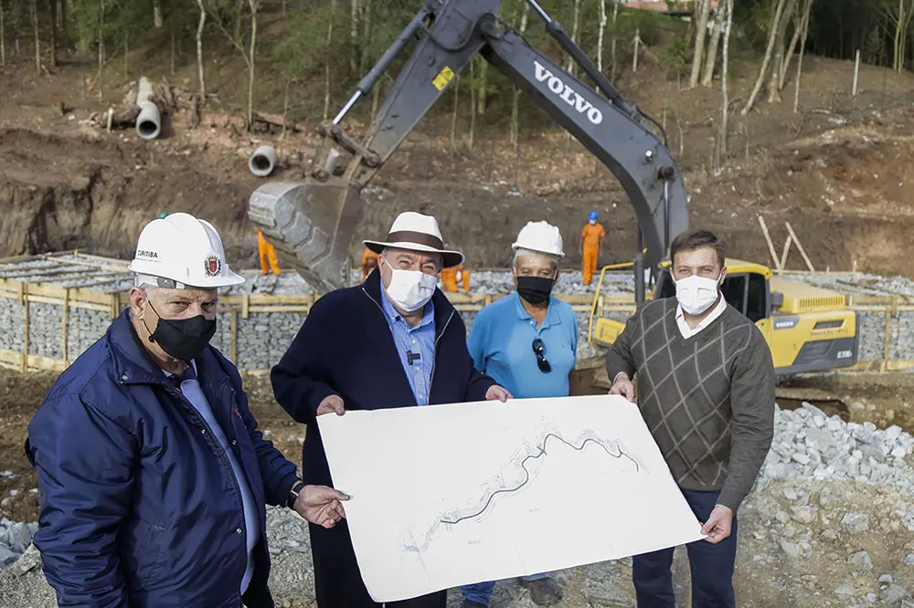 Ribeirão dos Müller ficará mais resistente aos períodos de cheias em Curitiba 6 curitiba015 Ribeirão dos Müller ficará mais resistente aos períodos de cheias em Curitiba