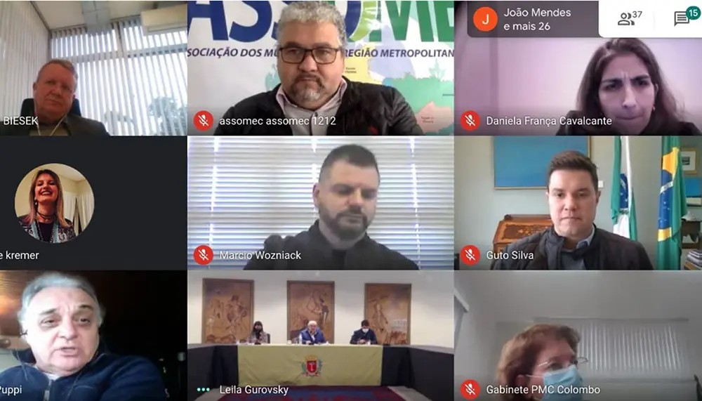 Municípios da Região Metropolitana fazem pacto para conter a pandemia 5 governo012 Municípios da Região Metropolitana fazem pacto para conter a pandemia