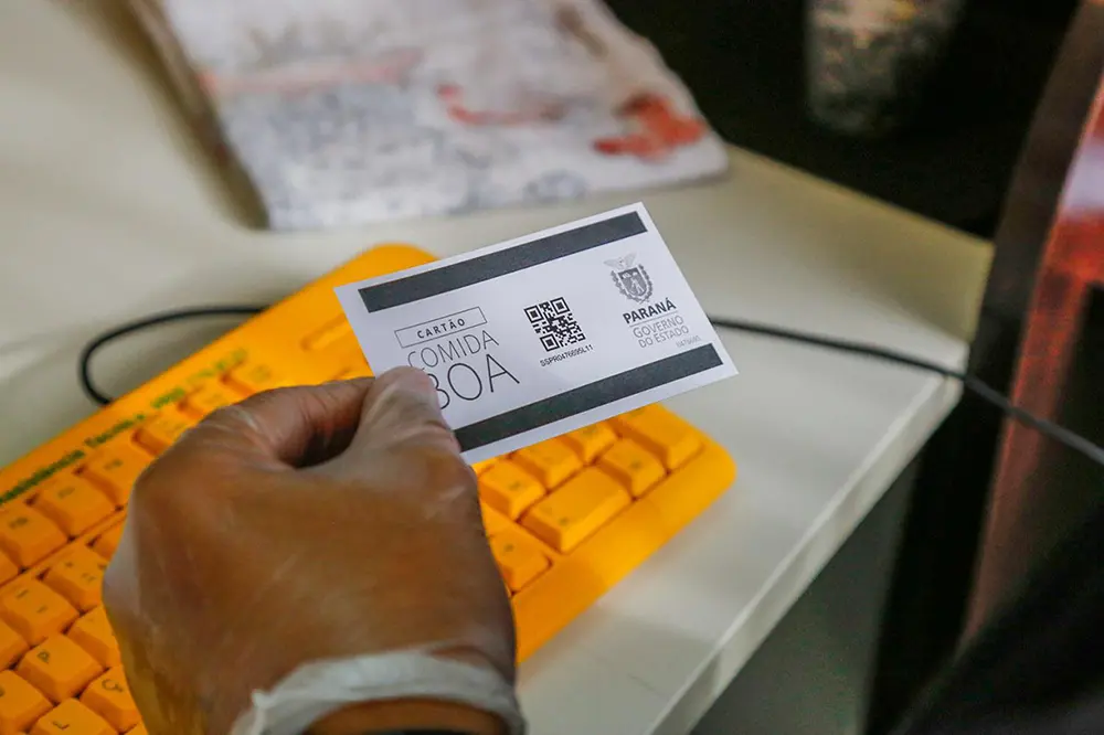 Cartões Comida Boa recebem novo carregamento 7 piraquara022 Cartões Comida Boa recebem novo carregamento