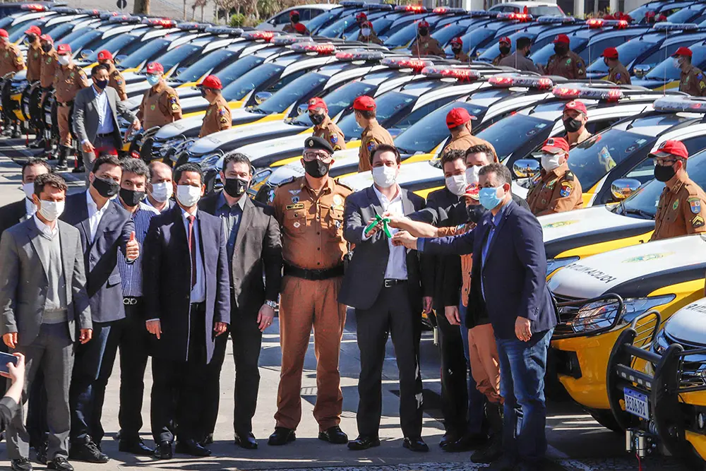 Governo entrega 70 novas viaturas para a Polícia Rodoviária Estadual 3 Polícia Rodoviária Estadual