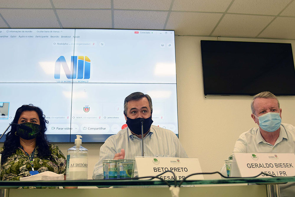 Cobertura vacinal e combate à dengue foram discutidos em reunião bipartite 2 beto preto 1 Cobertura vacinal e combate à dengue foram discutidos em reunião bipartite