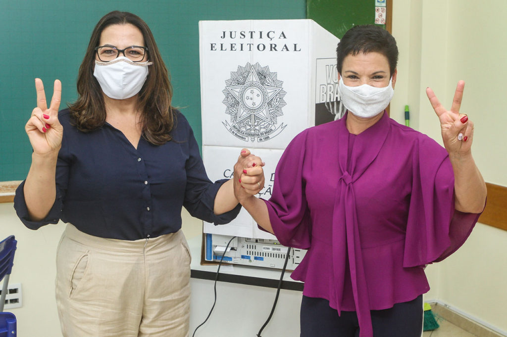 Marli e Rosa são reeleitas em Pinhais com 62,24% dos votos 9 marli Marli e Rosa são reeleitas em Pinhais com 62,24% dos votos