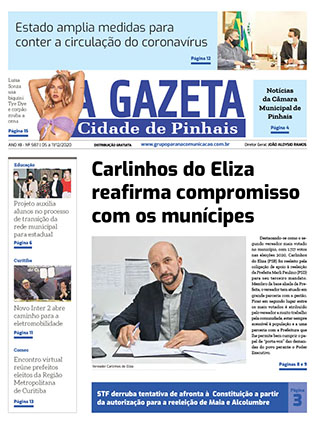A Gazeta Cidade de Pinhais</br>Edição 587 7 A Gazeta Cidade de Pinhais - Edição 587