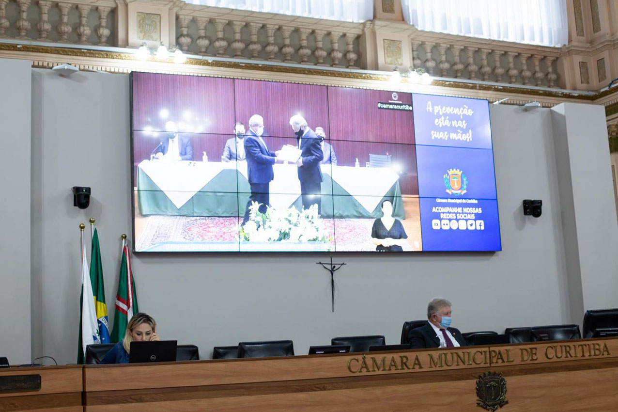 vereadores de Curitiba são diplomados