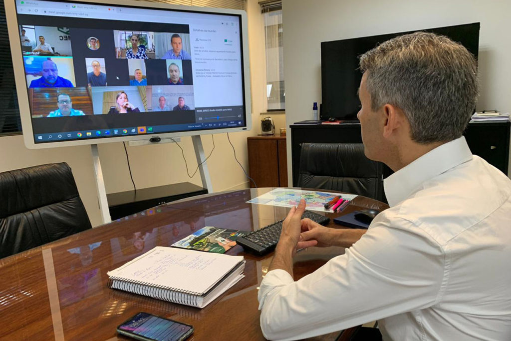 Encontro virtual reúne prefeitos eleitos da Região Metropolitana de Curitiba 4 Encontro virtual reúne prefeitos eleitos
