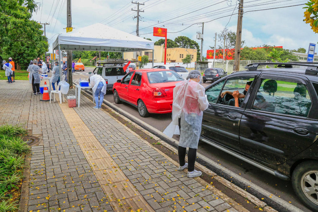 Mutirões ampliam a coleta de exames de Covid-19 em Piraquara 6 Covid-19 em Piraquara