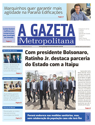 GAZETA METROPOLITANA ed290 capa A Gazeta Região Metropolitana</br>Edição 290