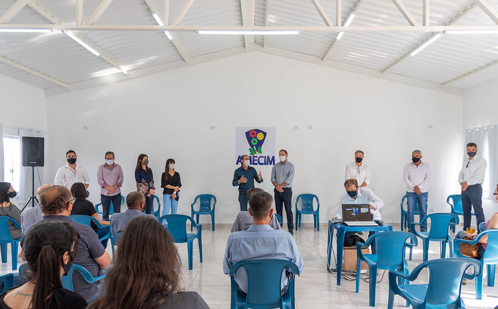 Prefeito Helder Lazarotto participa de café com empresários em instituição no bairro Mauá 3 colombo amecim Prefeito Helder Lazarotto participa de café com empresários em instituição no bairro Mauá