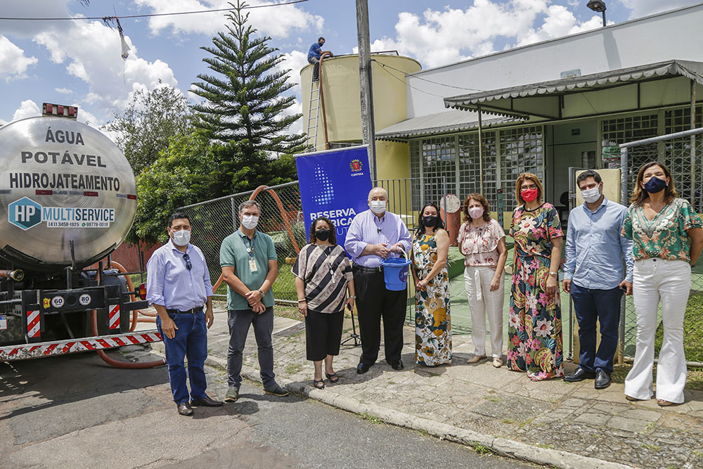 Com volta às aulas, poços artesianos começam a abastecer CMEIS 3 curitiba abastecimento agua Com volta às aulas, poços artesianos começam a abastecer CMEIS