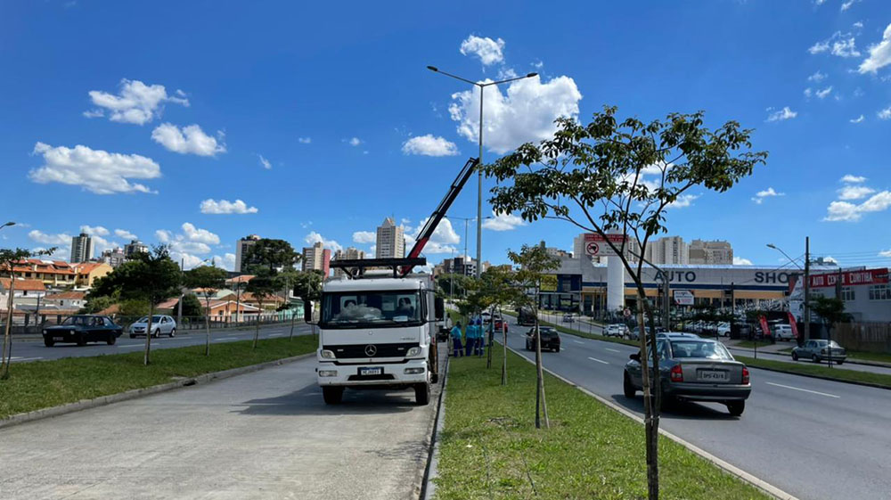 Linha Verde tem iluminação recuperada no bairro Tarumã 4 curitiba iluminacao Linha Verde tem iluminação recuperada no bairro Tarumã