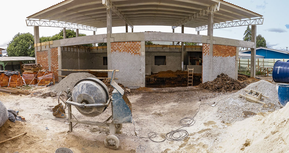 Prefeitura de Pinhais constrói piscina no Centro de Convivência do Idoso 9 pinhais centro do idoso Prefeitura de Pinhais constrói piscina no Centro de Convivência do Idoso
