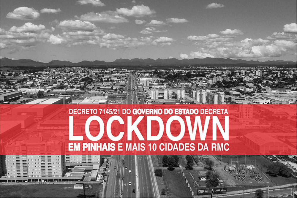 Governo do Estado decreta lockdown na cidade de Pinhais 3 pinhais lockdown Governo do Estado decreta lockdown na cidade de Pinhais