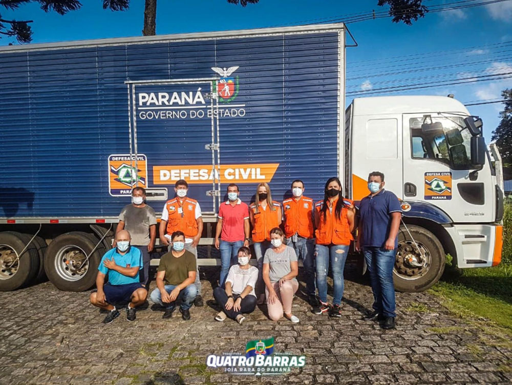 Famílias de Quatro Barras afetadas pela crise sanitária receberão cestas básicas 5 quatro barras cesta basica Famílias de Quatro Barras afetadas pela crise sanitária receberão cestas básicas