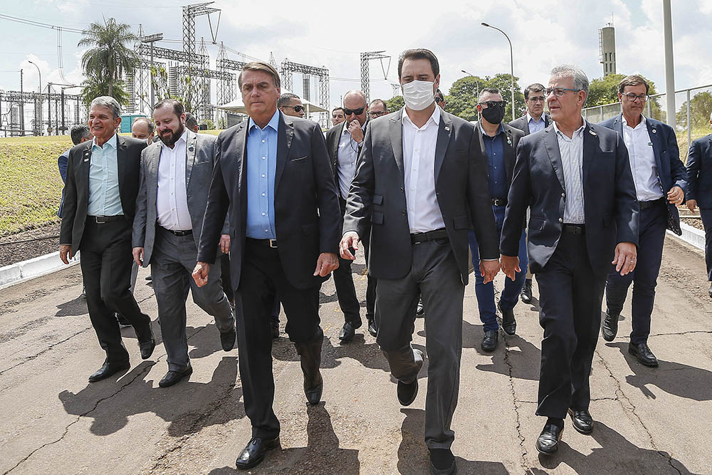 Com presidente Bolsonaro, Ratinho Jr. destaca parceria do Estado com a Itaipu 9 ratinho bolsonaro 01 Com presidente Bolsonaro, Ratinho Jr. destaca parceria do Estado com a Itaipu