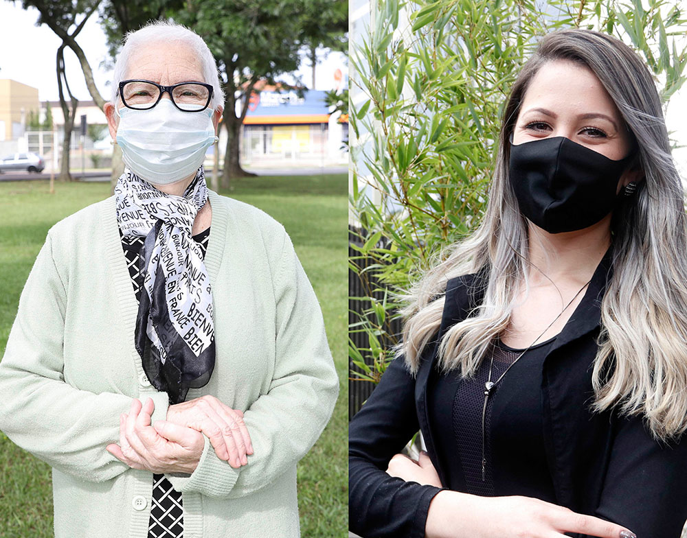 Terezinha e Gabrielle representam as servidoras de todas as idades 8 curitiba servidoras Terezinha e Gabrielle representam as servidoras de todas as idades