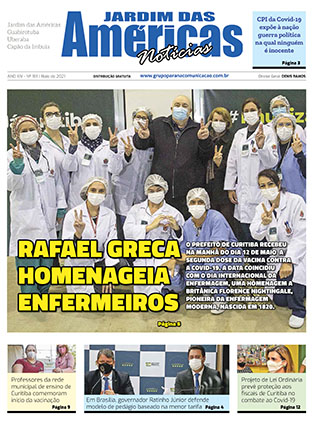 JARDIM DAS AMERICAS ed181 capa Jardim das Américas Notícias</br>Edição 181
