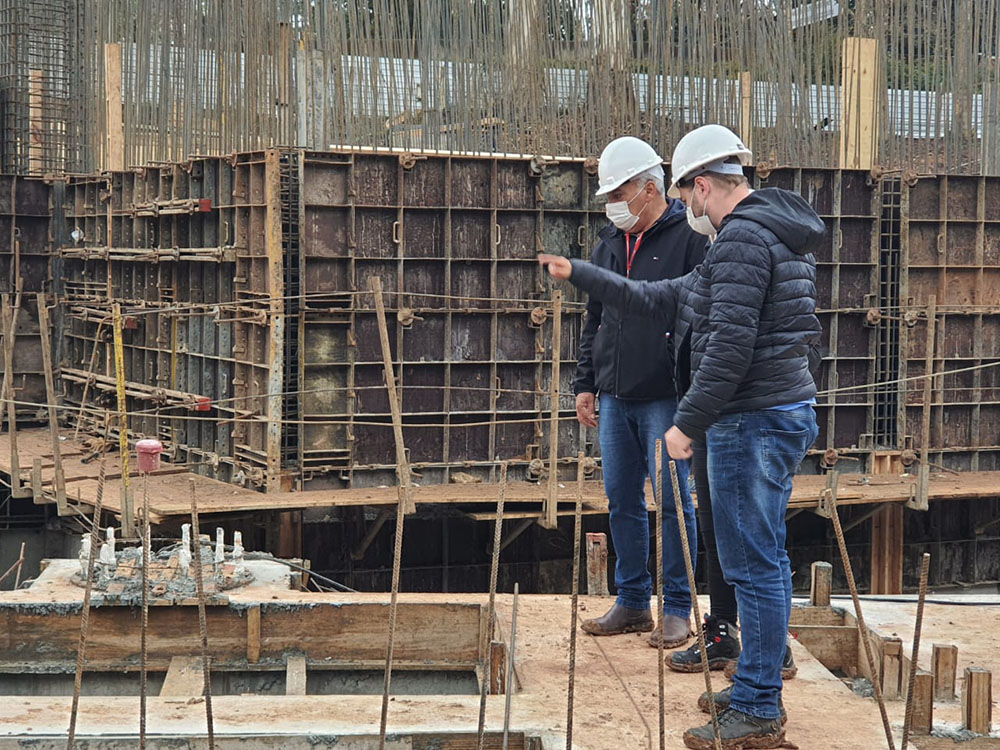 Obras da Sanepar no Rio Capivari recebe visita da Secretaria do Meio Ambiente 5 colombo meio ambiente Obras da Sanepar no Rio Capivari recebe visita da Secretaria do Meio Ambiente