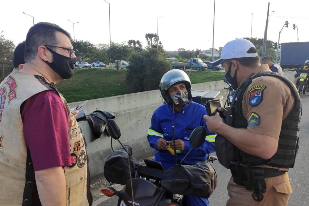 Metade dos acidentes de trânsito em Curitiba envolve motociclistas 6 governo bptran Metade dos acidentes de trânsito em Curitiba envolve motociclistas