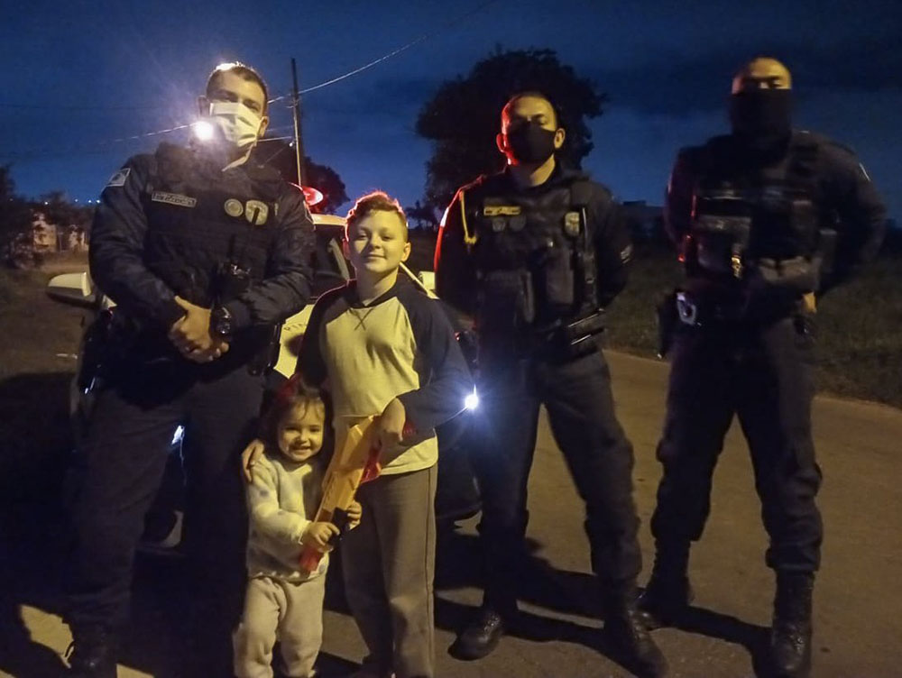 Guarda Municipal de Pinhais realiza sonho de menino 7 pinhais guarda municipal 1 Guarda Municipal de Pinhais realiza sonho de menino