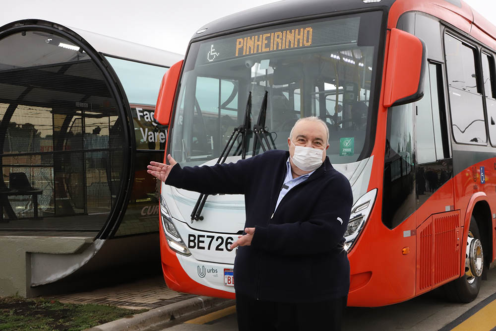 Linha Verde ganha Ligeirão que interliga 18 linhas e integra transporte de Norte a Sul 2 curitiba rafael greca Linha Verde ganha Ligeirão que interliga 18 linhas e integra transporte de Norte a Sul