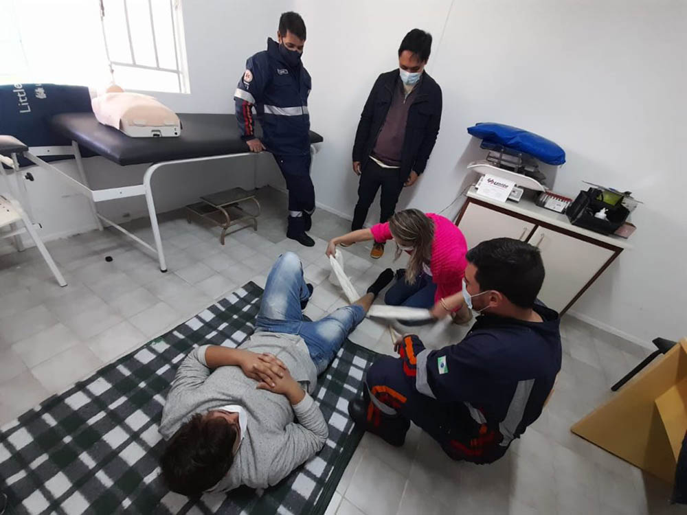 População e equipe da UBS do Castelhanos, em São José dos Pinhais, recebem capacitação do SAMU 6 sao jose pinhais castelhanos População e equipe da UBS do Castelhanos, em São José dos Pinhais, recebem capacitação do SAMU