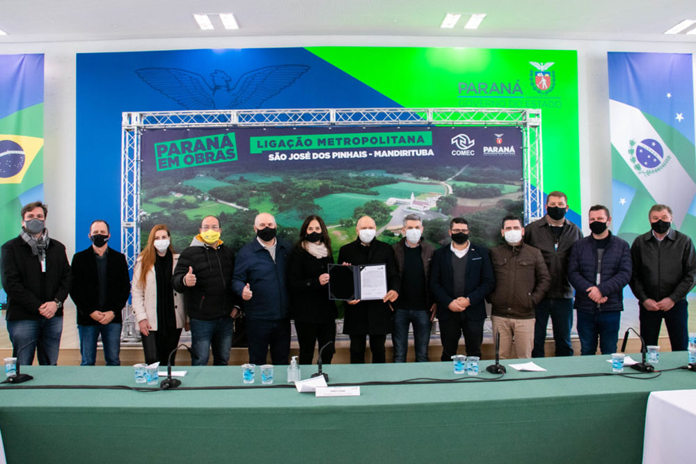 Assinada ordem de serviço para integração entre São José dos Pinhais e Mandirituba 2 sao jose pinhais integracao Assinada ordem de serviço para integração entre São José dos Pinhais e Mandirituba