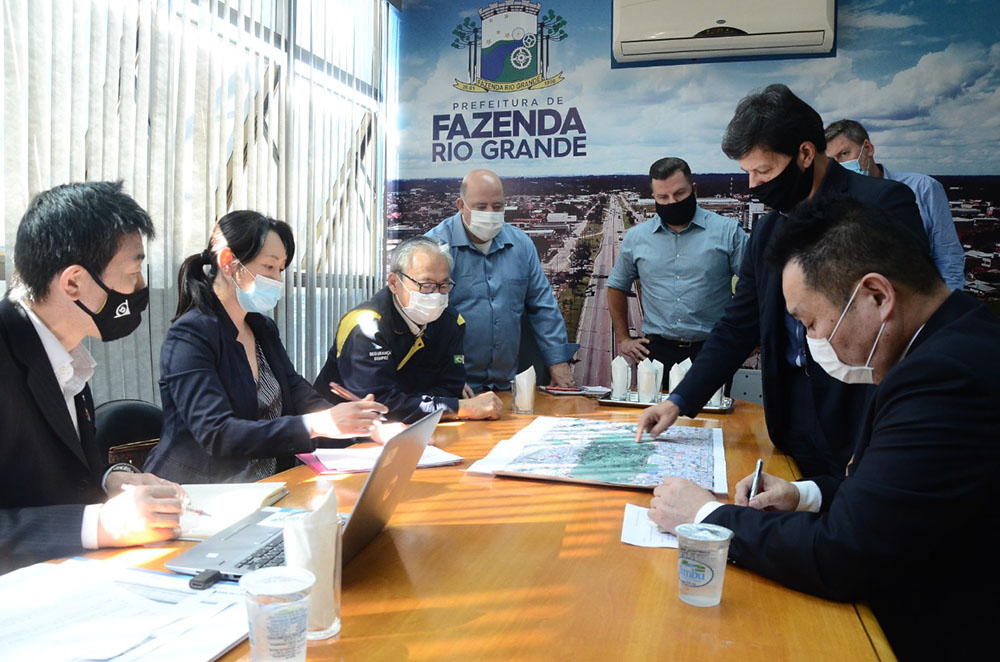 Sumitomo confirma investimento de mais R$ 1 bilhão em Fazenda Rio Grande 2 O prefeito Dr. Nassib considerou a reunião muito produtiva e afirmou que os investimentos devem continuar