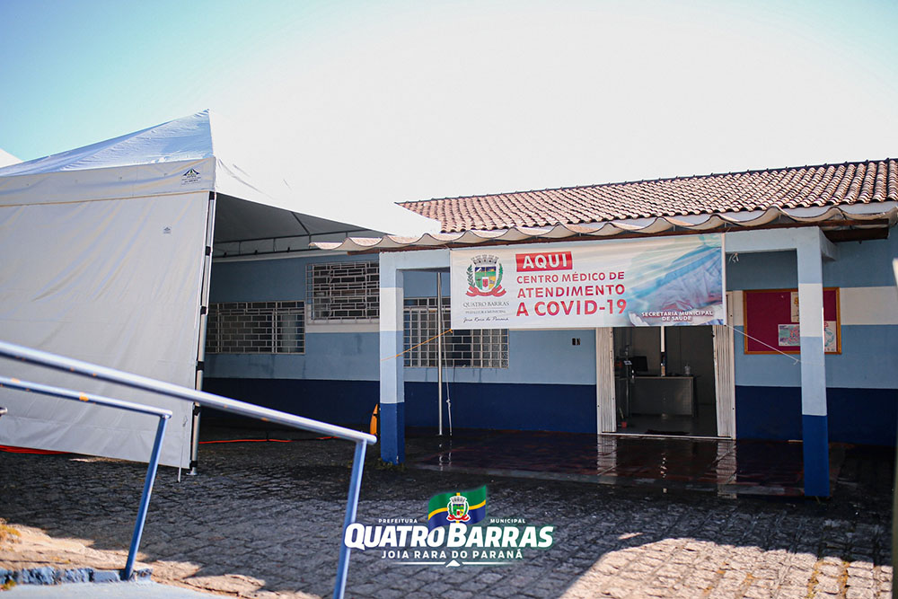Central Médica de Atendimento à Covid-19 conta com novo horário de atendimento à população de Quatro Barras 6 O horário será das 08h às 20h, com atendimento médico, de enfermagem, coleta de material para exames de coronavírus e entrega de medicação