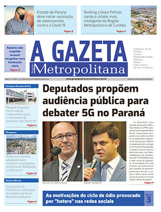 A Gazeta Região Metropolitana - Edição 309
