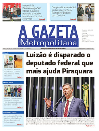 A Gazeta Região Metropolitana</br>Edição 310 8 A Gazeta Região Metropolitana - Edição 310