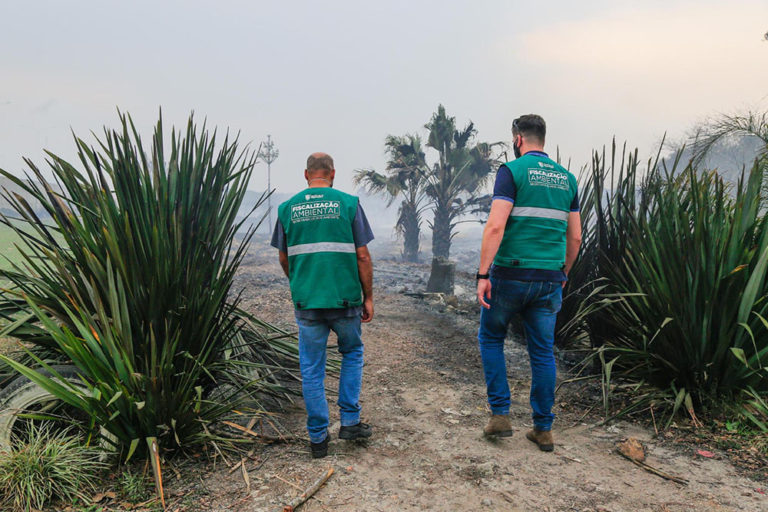Somente no mês de agosto, aproximadamente 40 ocorrências de incêndio florestal foram atendidas pelo 6º Grupamento dos Bombeiros no município