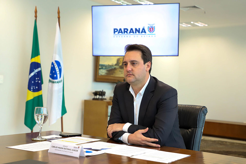 “Brasil detém tecnologia e grande potencial para geração de energia renovável”, destaca Ratinho Jr. 3 Governador Carlos Massa Ratinho Junior participa do II Workshop sobre Inventários Hidrelétricos