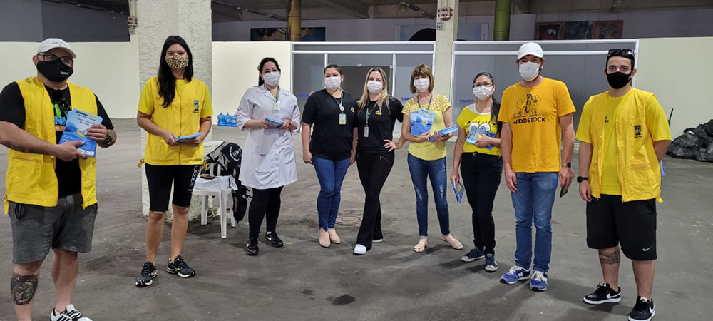 Ação em alusão ao Setembro Amarelo é realizada no drive-thru do Expotrade 8 O Setembro Amarelo é um movimento mundial que ocorre no Brasil desde 2014