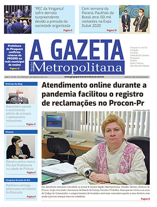 A Gazeta Região Metropolitana</br>Edição 314 6 A Gazeta Região Metropolitana - Edição 314