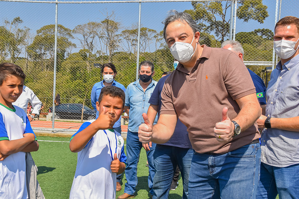 Prefeitura de Campina Grande do Sul investe cada vez mais no bairro João Paulo II 9 Inauguracao Meu Campinho 194 Prefeitura de Campina Grande do Sul investe cada vez mais no bairro João Paulo II