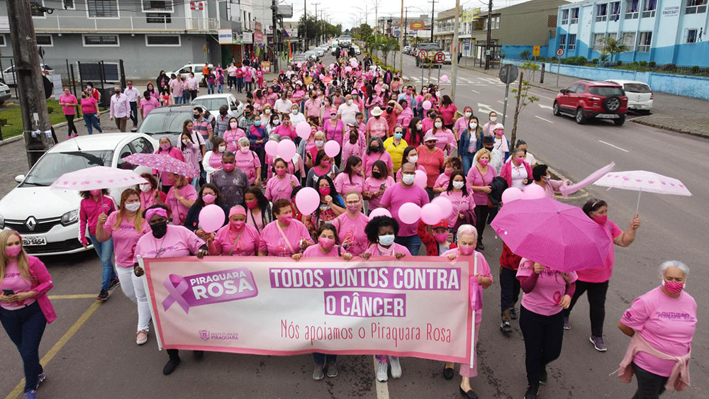 Caminhada Piraquara Rosa conclui o calendário de ações voltadas à saúde da mulher em outubro 3 outubro rosa Caminhada Piraquara Rosa conclui o calendário de ações voltadas à saúde da mulher em outubro