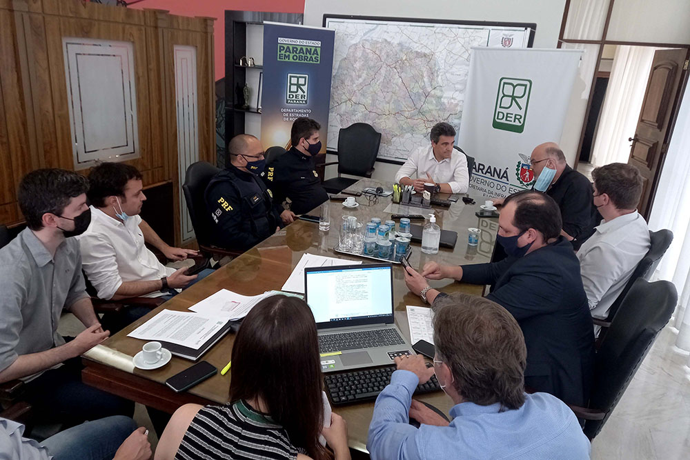 DER, Dnit e polícias rodoviárias definem a canalização do tráfego nas praças de pedágio 6 reuniao canalizacao pedagio DER, Dnit e polícias rodoviárias definem a canalização do tráfego nas praças de pedágio