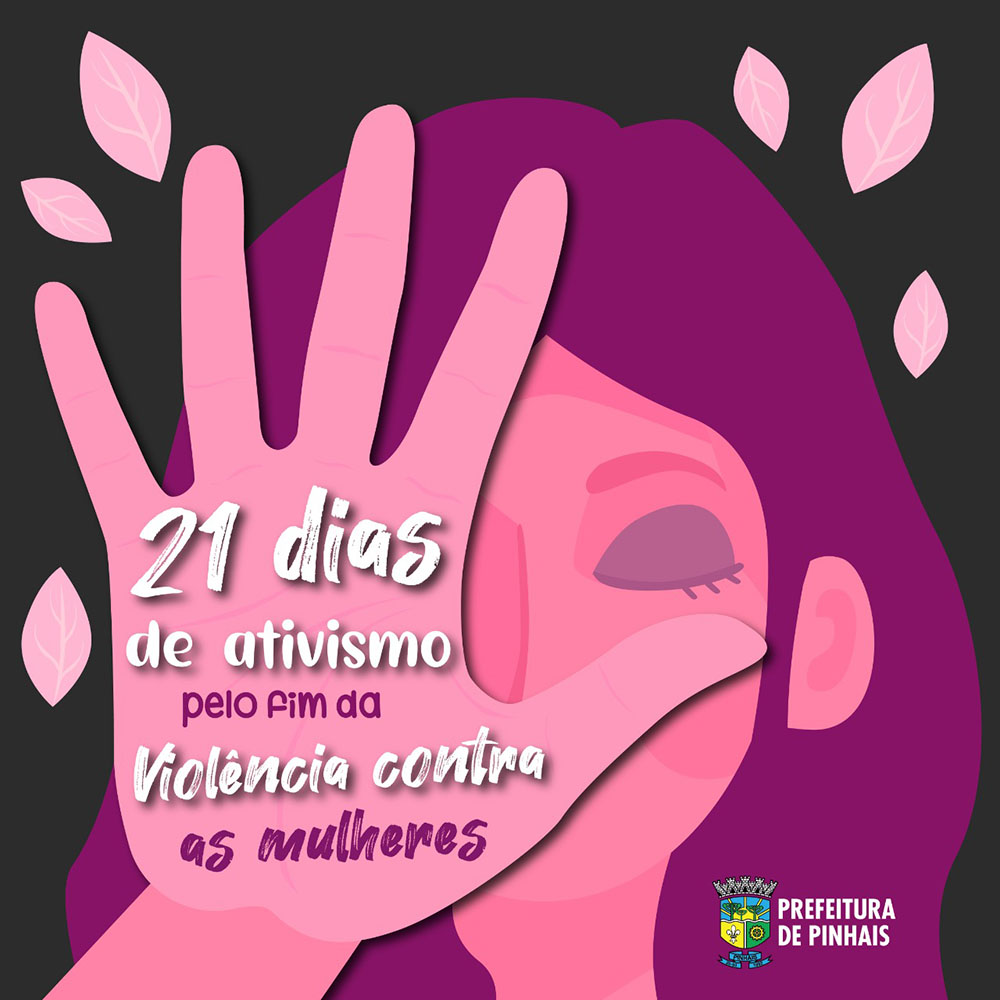 Pinhais realiza campanha pelo fim da violência contra a mulher 3 violencia mulher Pinhais realiza campanha pelo fim da violência contra a mulher