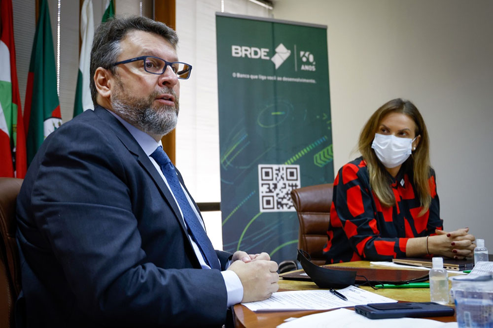 Bley assume presidência do BRDE com meta de aumentar programas de desenvolvimento 8 wilson bley Bley assume presidência do BRDE com meta de aumentar programas de desenvolvimento