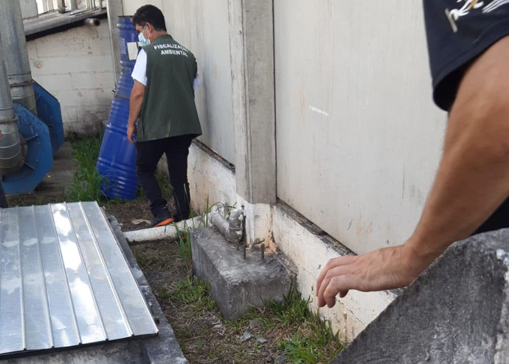 Secretaria de Meio Ambiente de Colombo realiza vistorias na região do Centro Industrial Mauá 2 colombo descarte Secretaria de Meio Ambiente de Colombo realiza vistorias na região do Centro Industrial Mauá