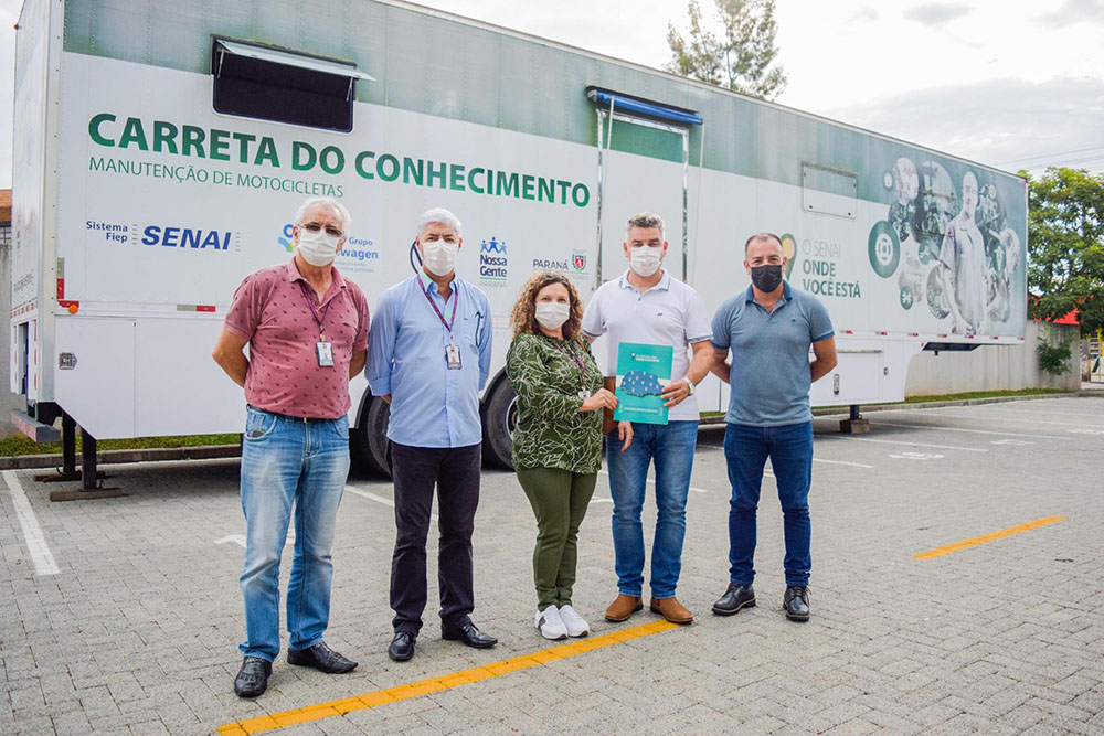 Parceria entre Piraquara e SENAI oferta curso gratuito Noções de Mecânica de Motocicletas 1 piraquara carreta conhecimento Parceria entre Piraquara e SENAI oferta curso gratuito Noções de Mecânica de Motocicletas