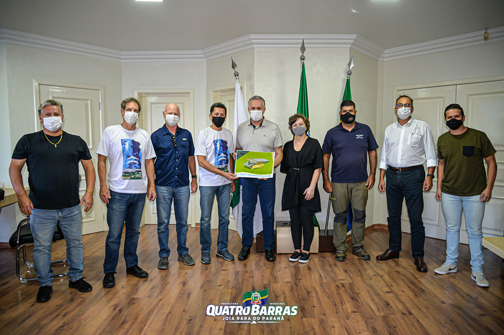 Prefeitura de Quatro Barras recebe projeto de estação de voo livre na Serra da Baitaca 4 quatro barras baitaca Prefeitura de Quatro Barras recebe projeto de estação de voo livre na Serra da Baitaca