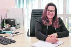 Vice-prefeita Rosa Maria